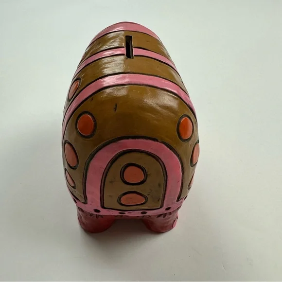 Vintage Pride Creation 60’s-70’s Mod Kitschy Retro Elephant Money Bank